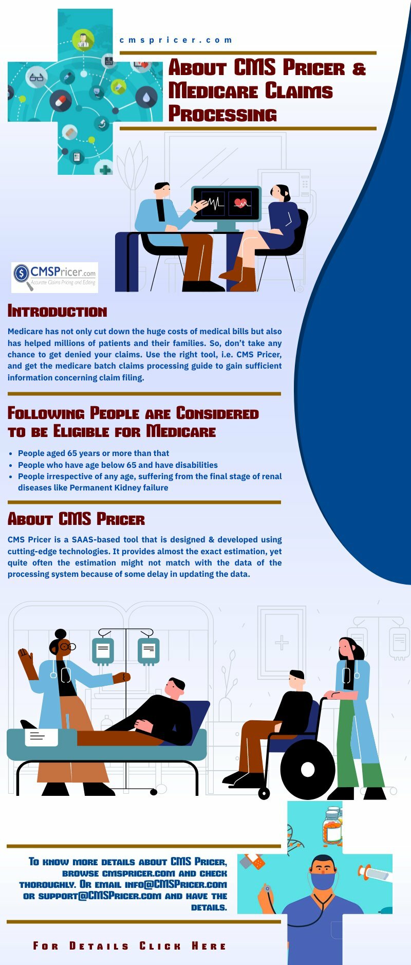 About CMS Pricer Medicare Claims Processing Piktochart Visual Editor