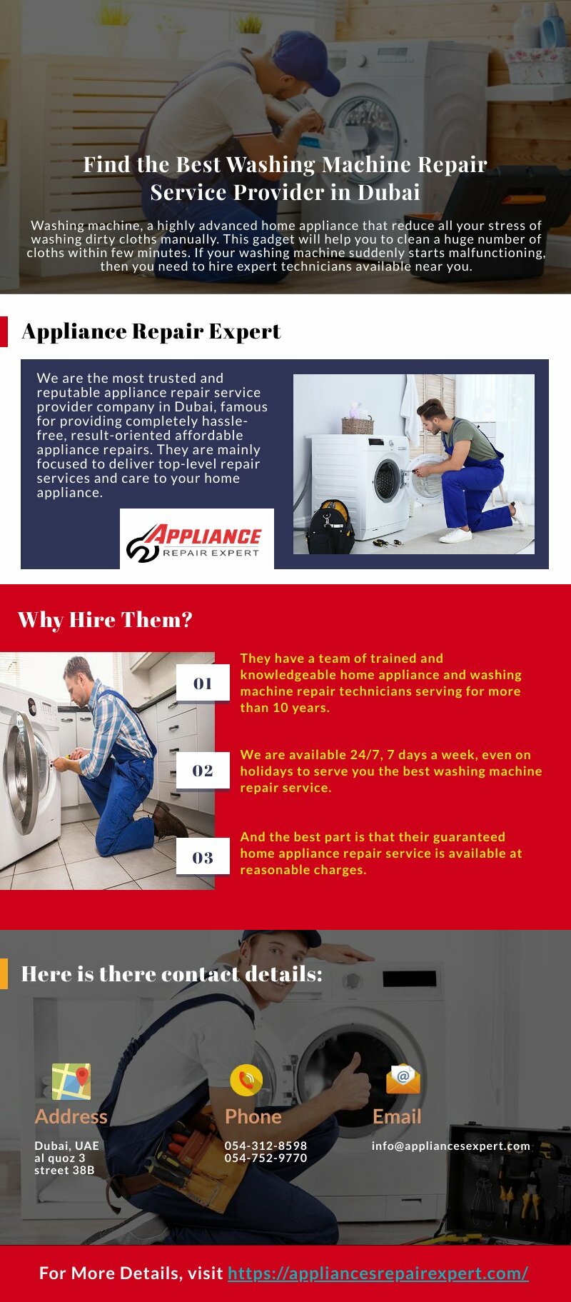 Find Best Washing Machine Repair Service Provider in Dubai Piktochart Visual Editor