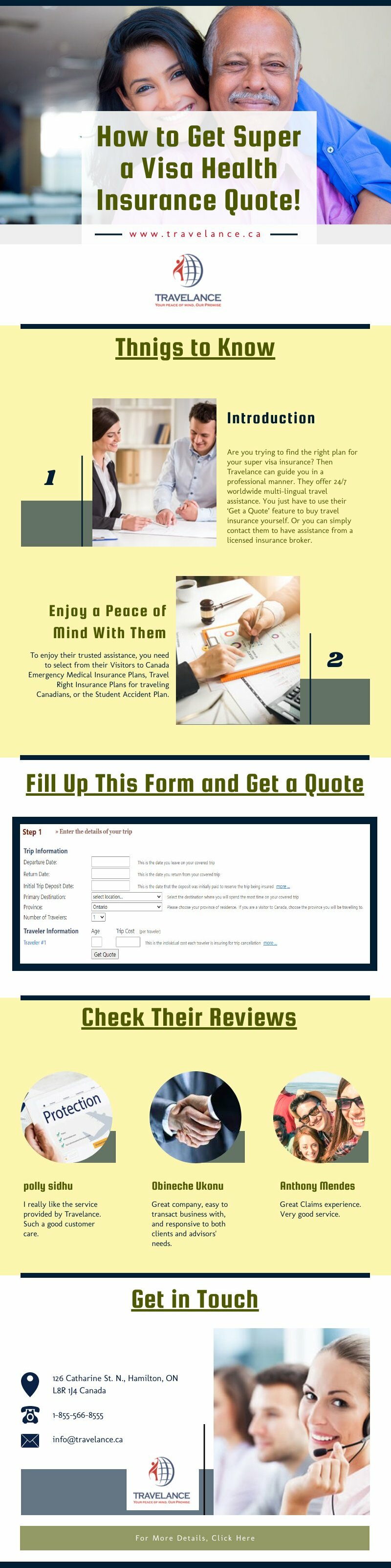 How to Get Super a Visa Health Insurance Quote! | Piktochart Visual Editor