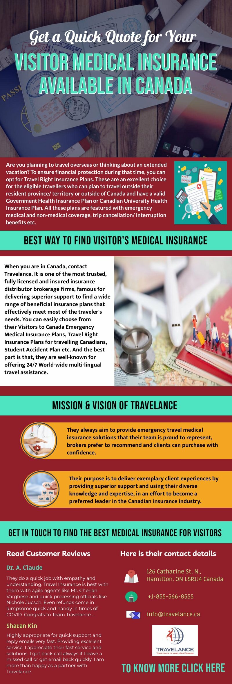 How to Get A Quick Quote for Travel Medical Insurance? | Piktochart