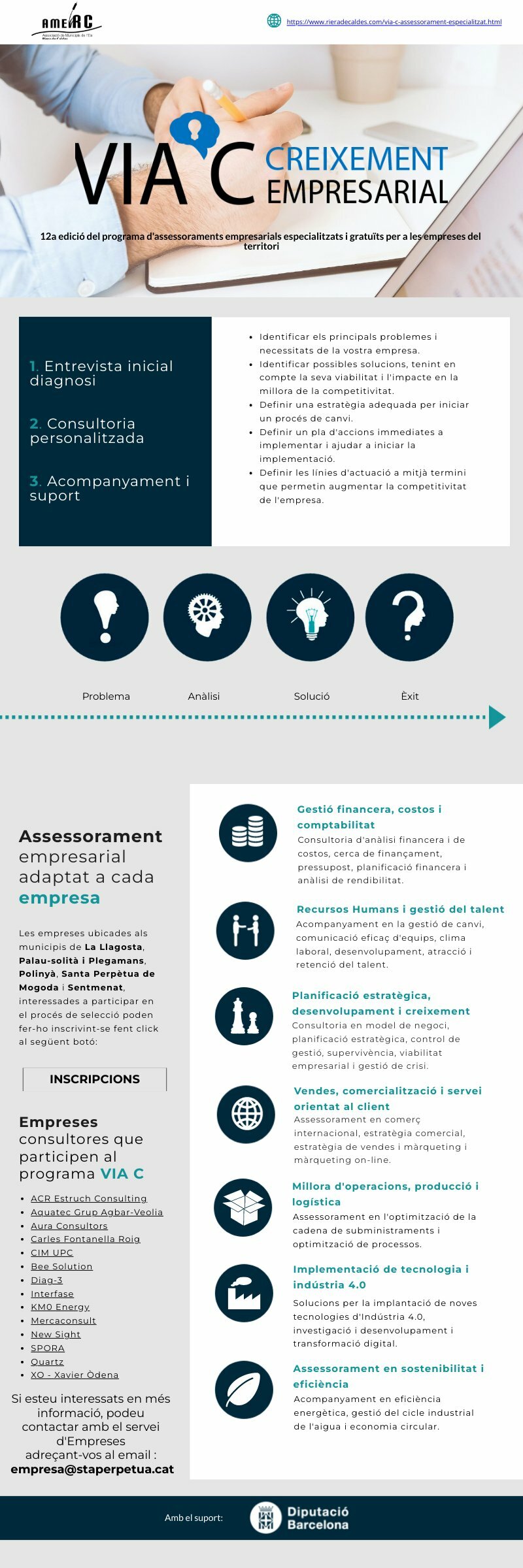 PROGRAMA VIA C | Piktochart Visual Editor