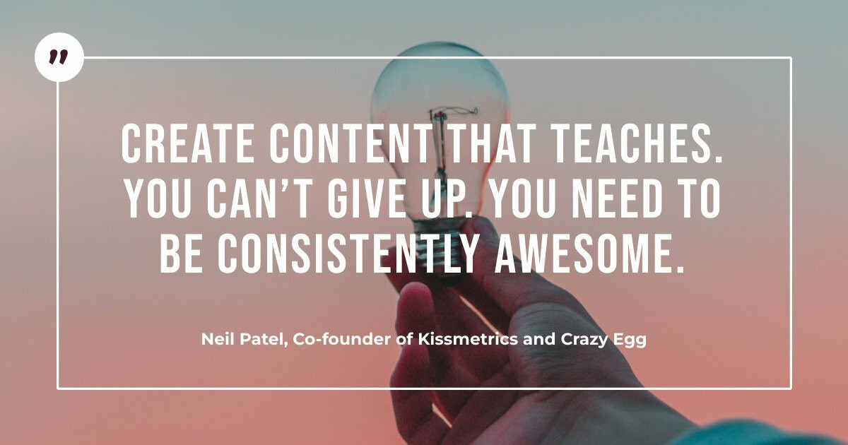 Marketing Quote Facebook Post