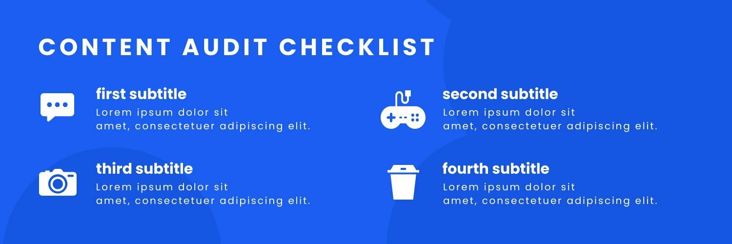Content Checklist Twitter Header