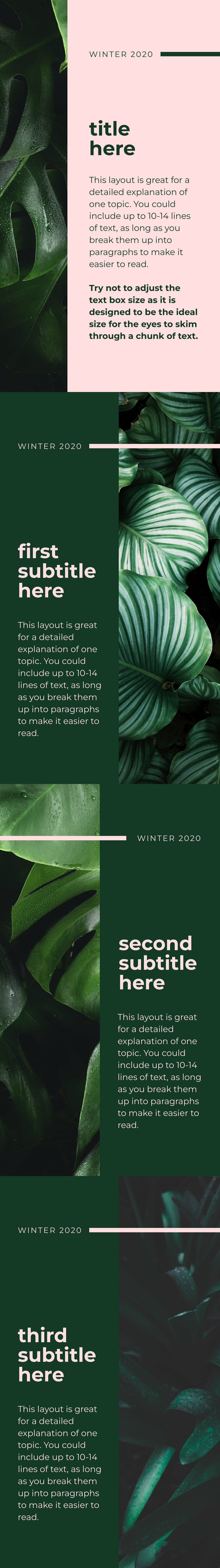 Nature Theme Instagram Story