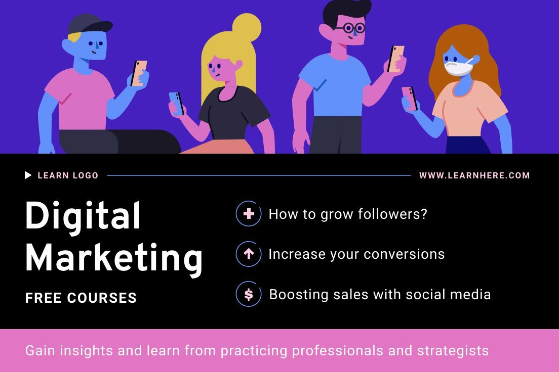 Digital Marketing Courses LinkedIn Post