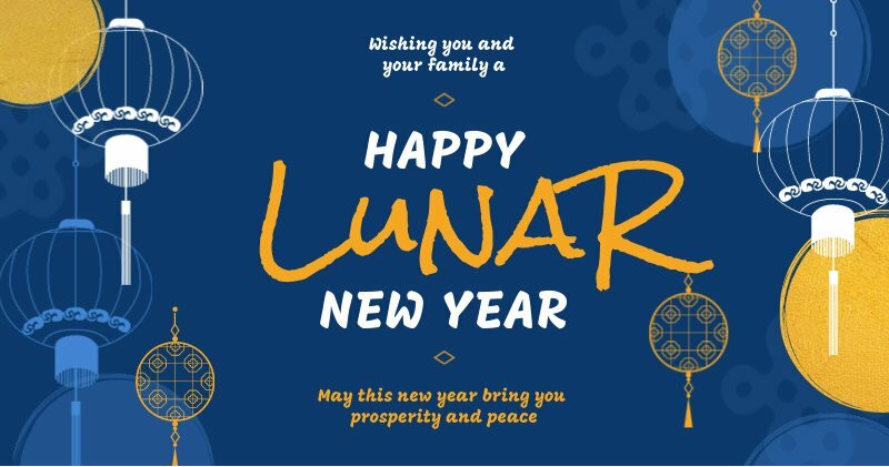 Lunar New Year Wishes Facebook Post