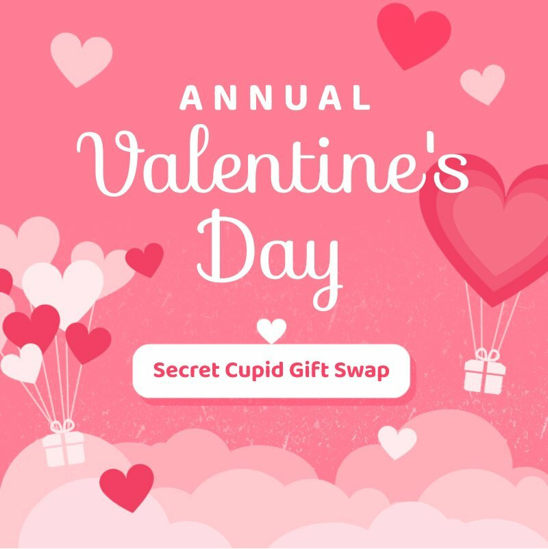 Valentine’s Day Gift Swap Instagram Post