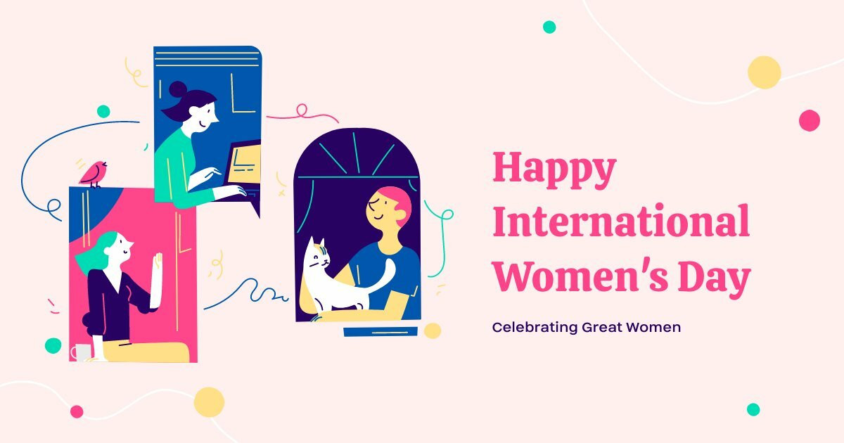 Happy International Women’s Day Facebook Post
