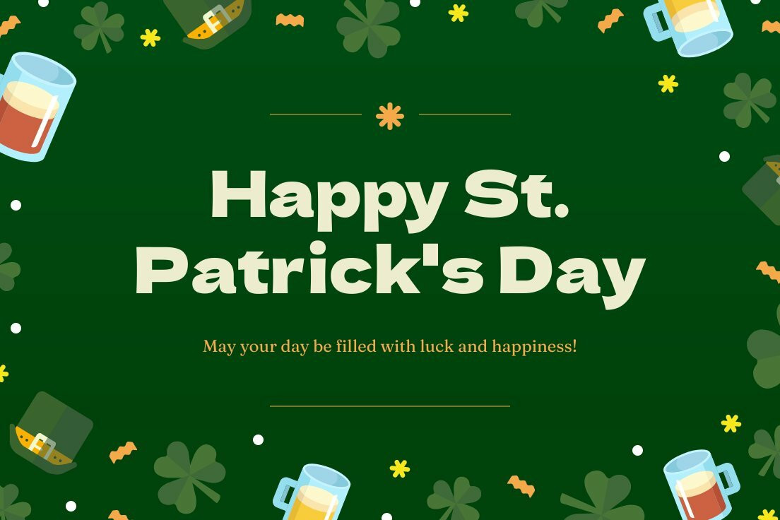 Happy St. Patrick’s Day LinkedIn Post