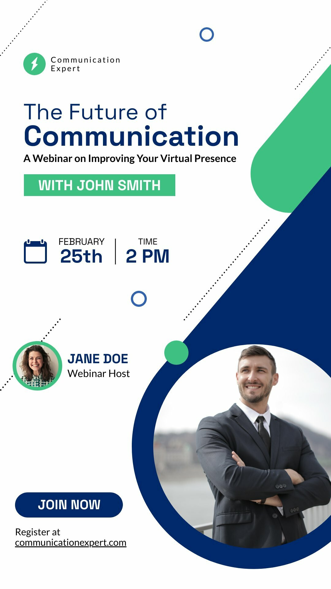 communication-webinar-instagram-story-free-template-piktochart