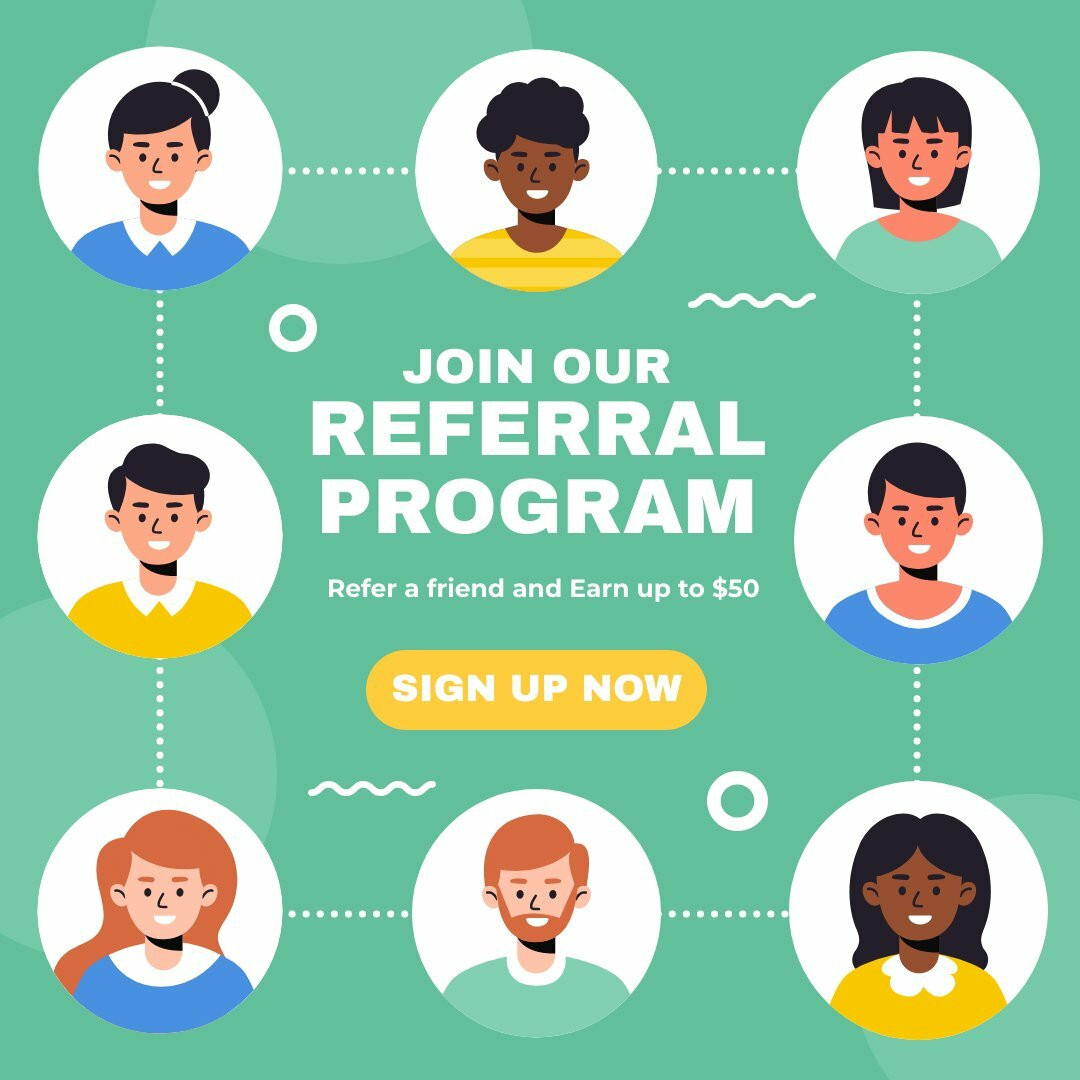 Join Our Referral Program Instagram Post