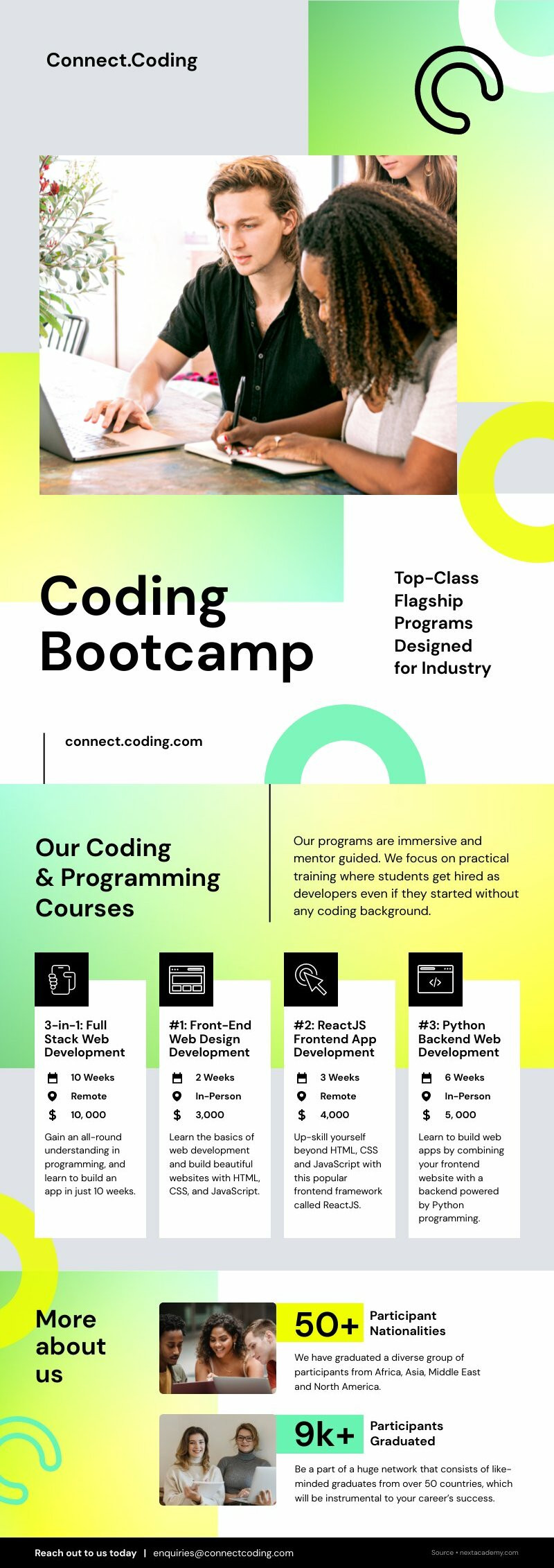 Coding Bootcamp Brochure