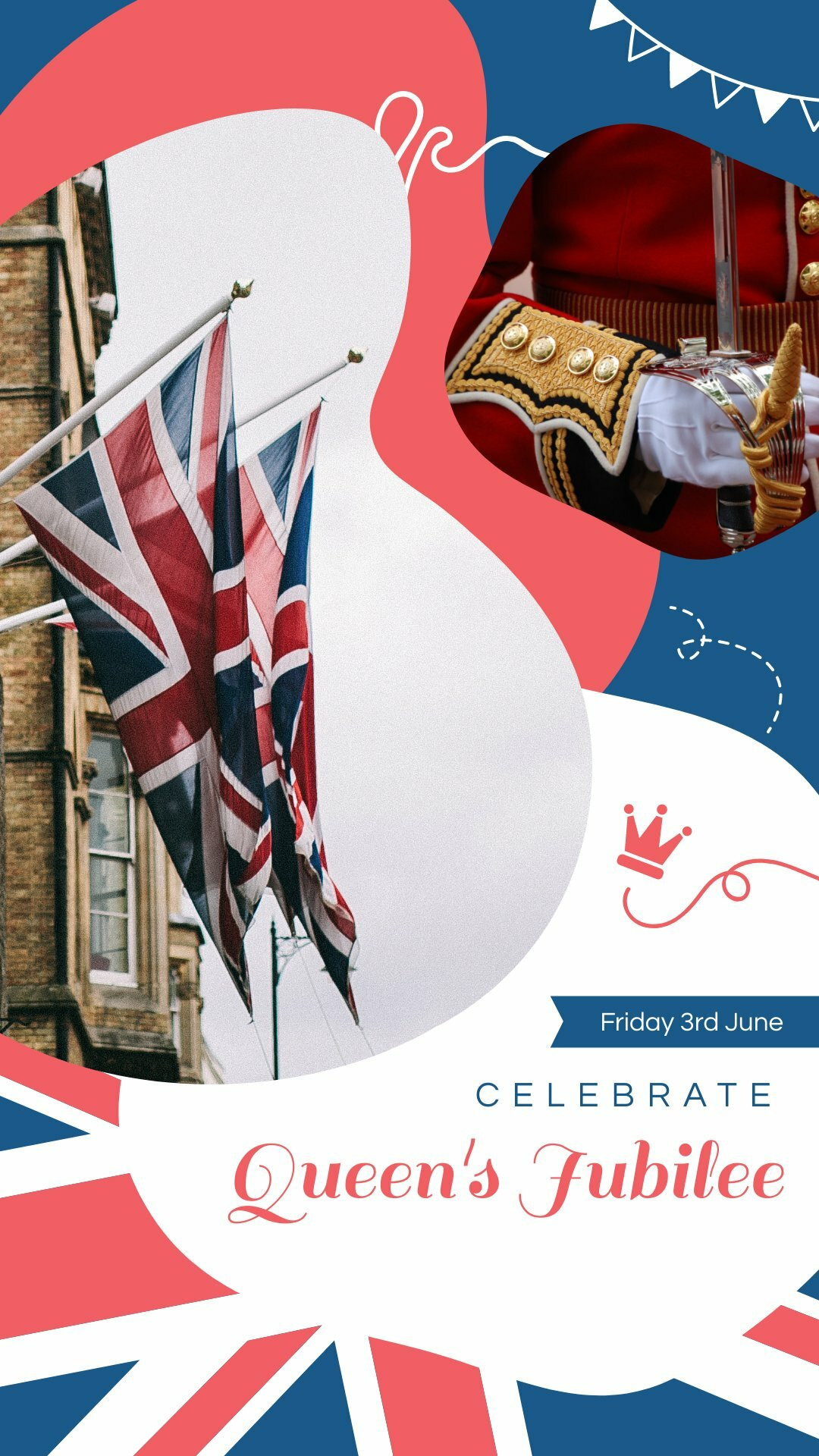 Queen’s Jubilee Celebration Instagram Story