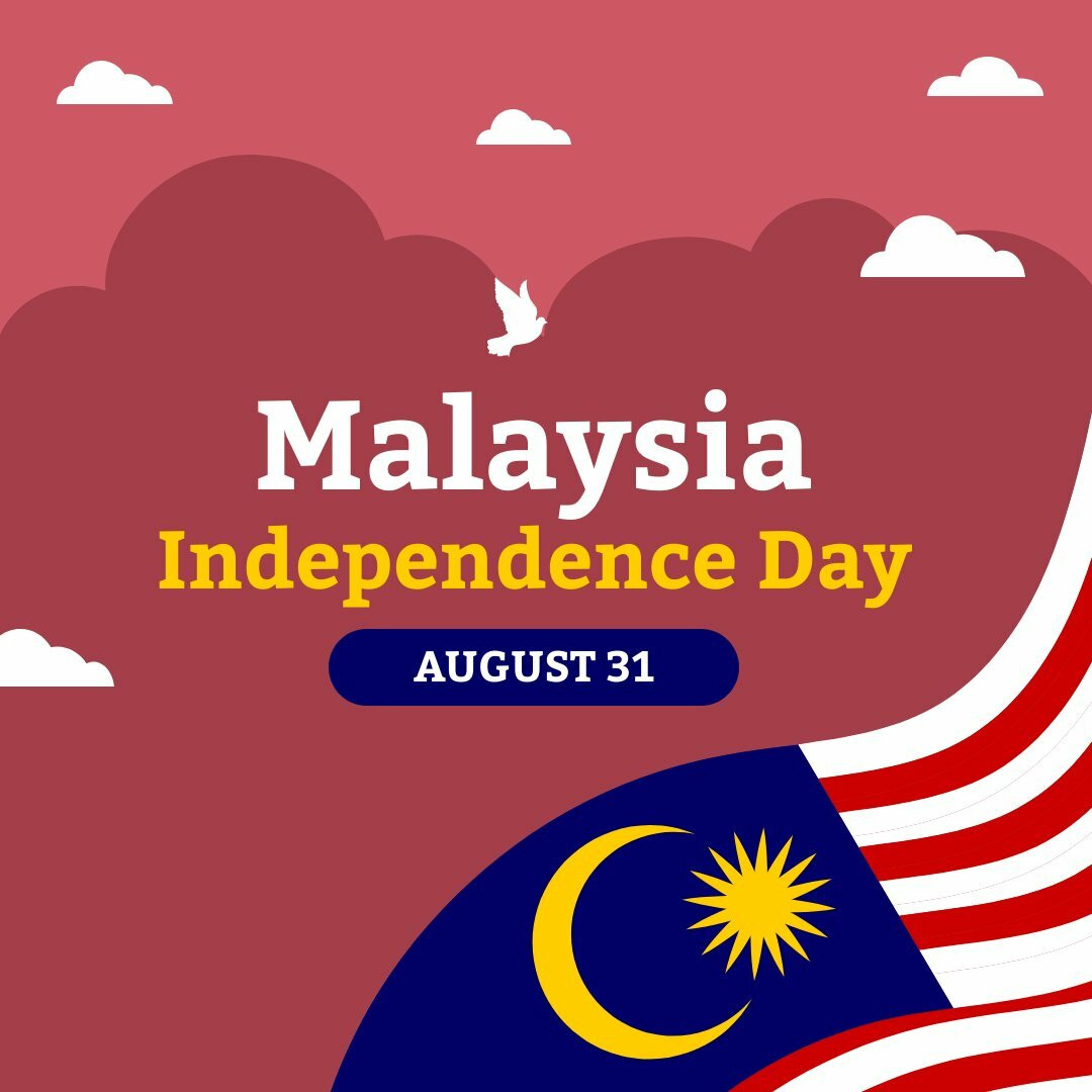 Malaysia Independence Day Instagram Post