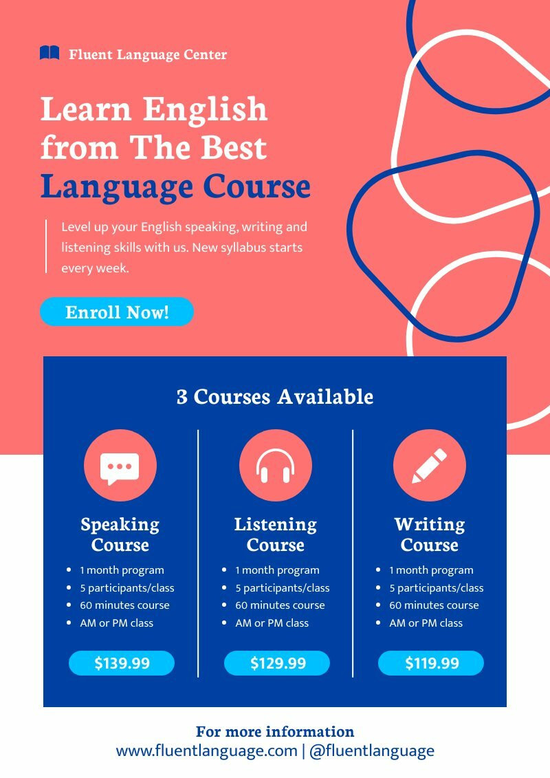 English Course Promotion