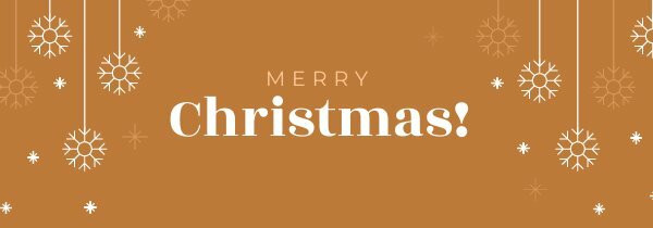 Merry Christmas Email Banner