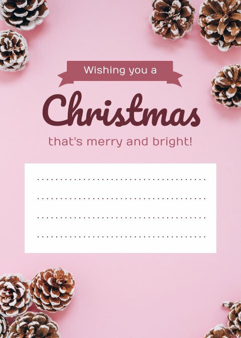 Merry Xmas Holidays | Free Holiday Card Template - Piktochart