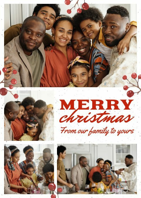 Christmas Greetings to Family and Friends
