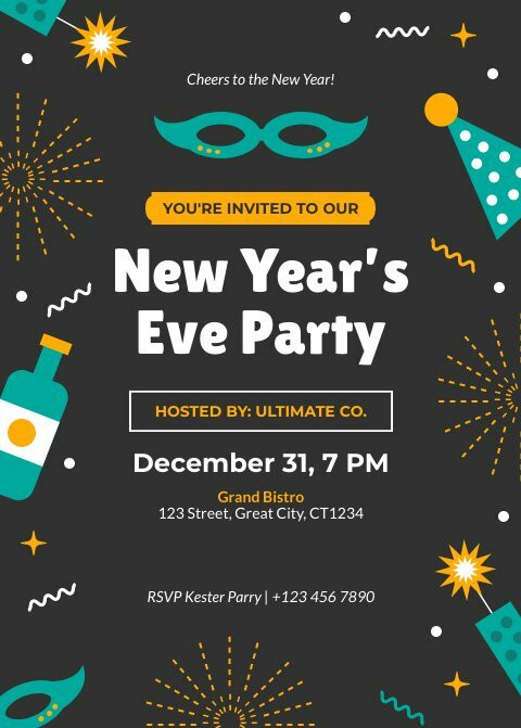 New Year’s Eve Invitations