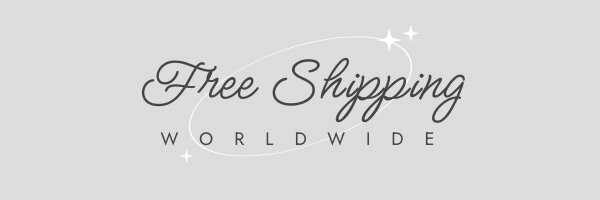 Aesthetic Free Shipping Banner