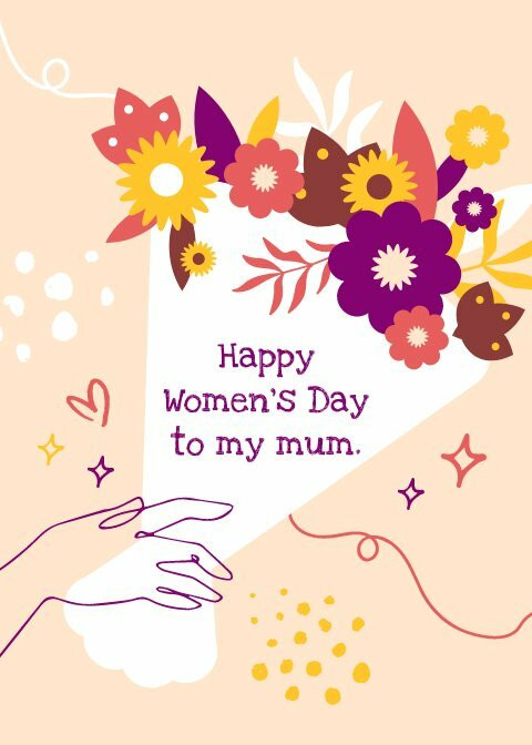 Women’s Day Card for Mom