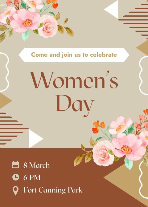 Women’s Day Invitation Card