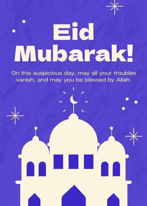 Eid Mubarak - Piktochart