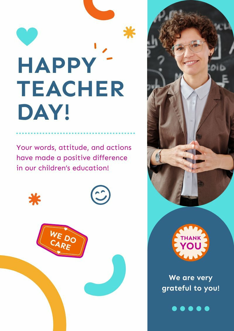 Teacher Appreciation Day Poster