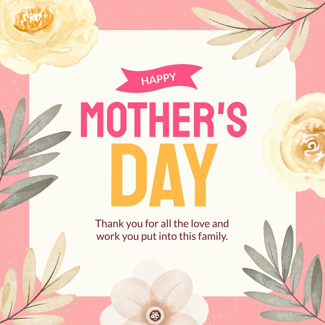Happy Mother’s Day to All Mom Instagram Post