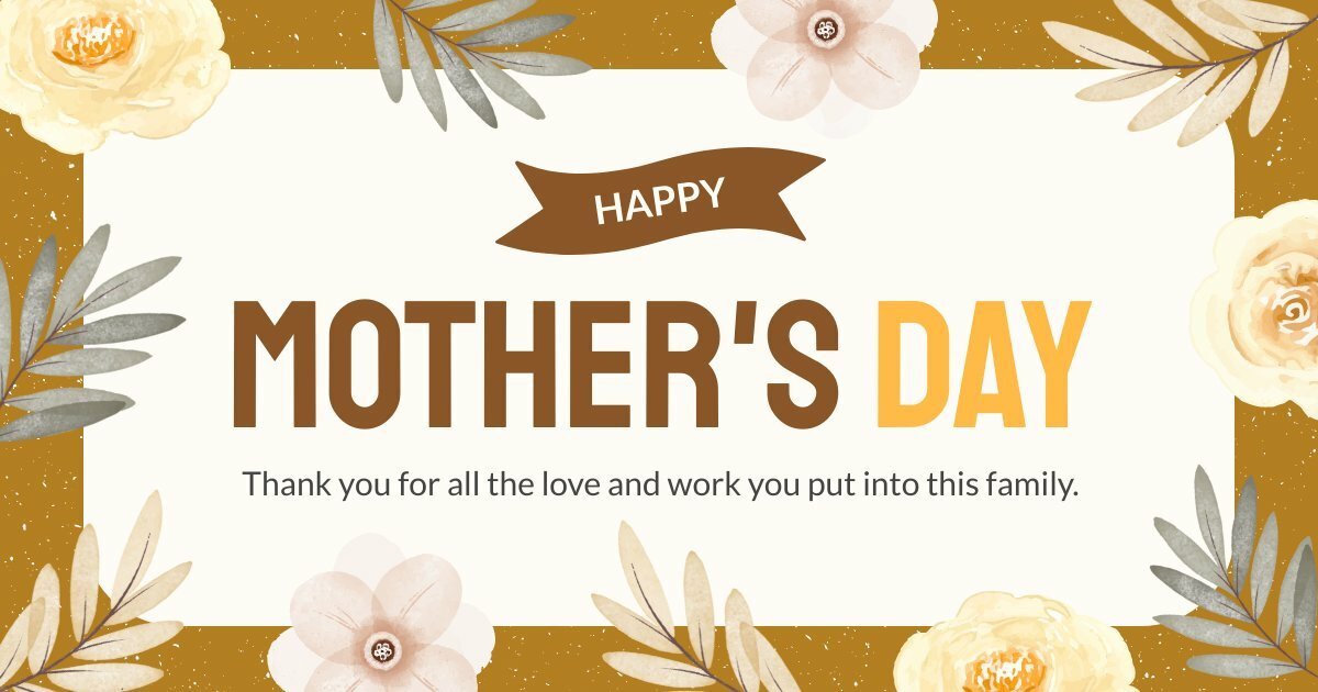 Happy Mother’s Day to All Mom Facebook Post