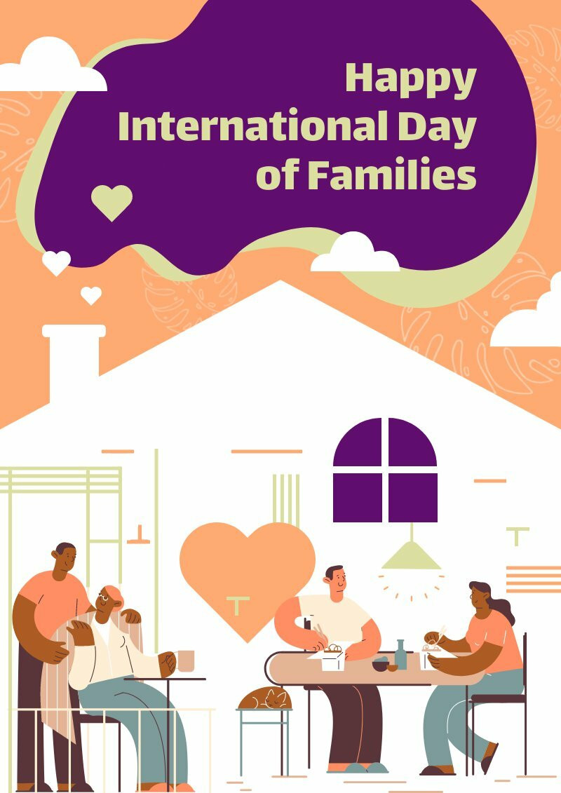 International Day of Families Piktochart