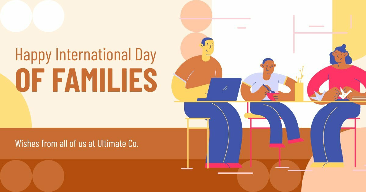 International Day of Families Facebook Post Piktochart