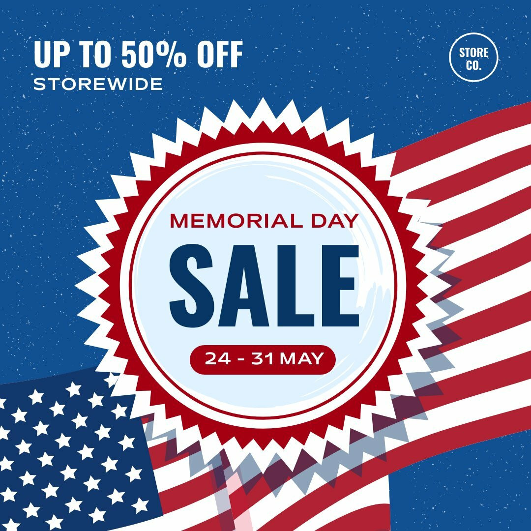 Memorial Day Deals Instagram Post Piktochart