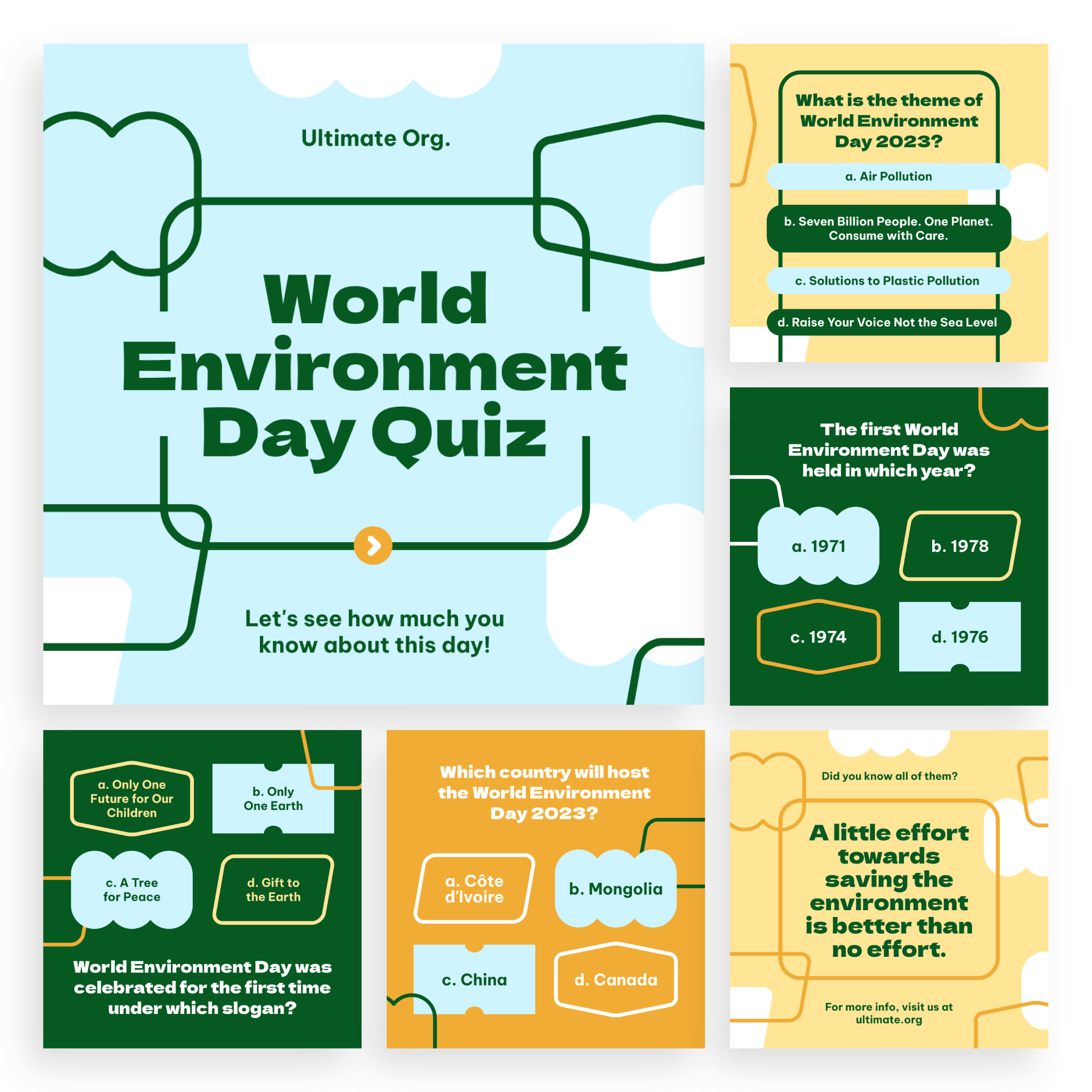 World Environment Day Quiz Carousel