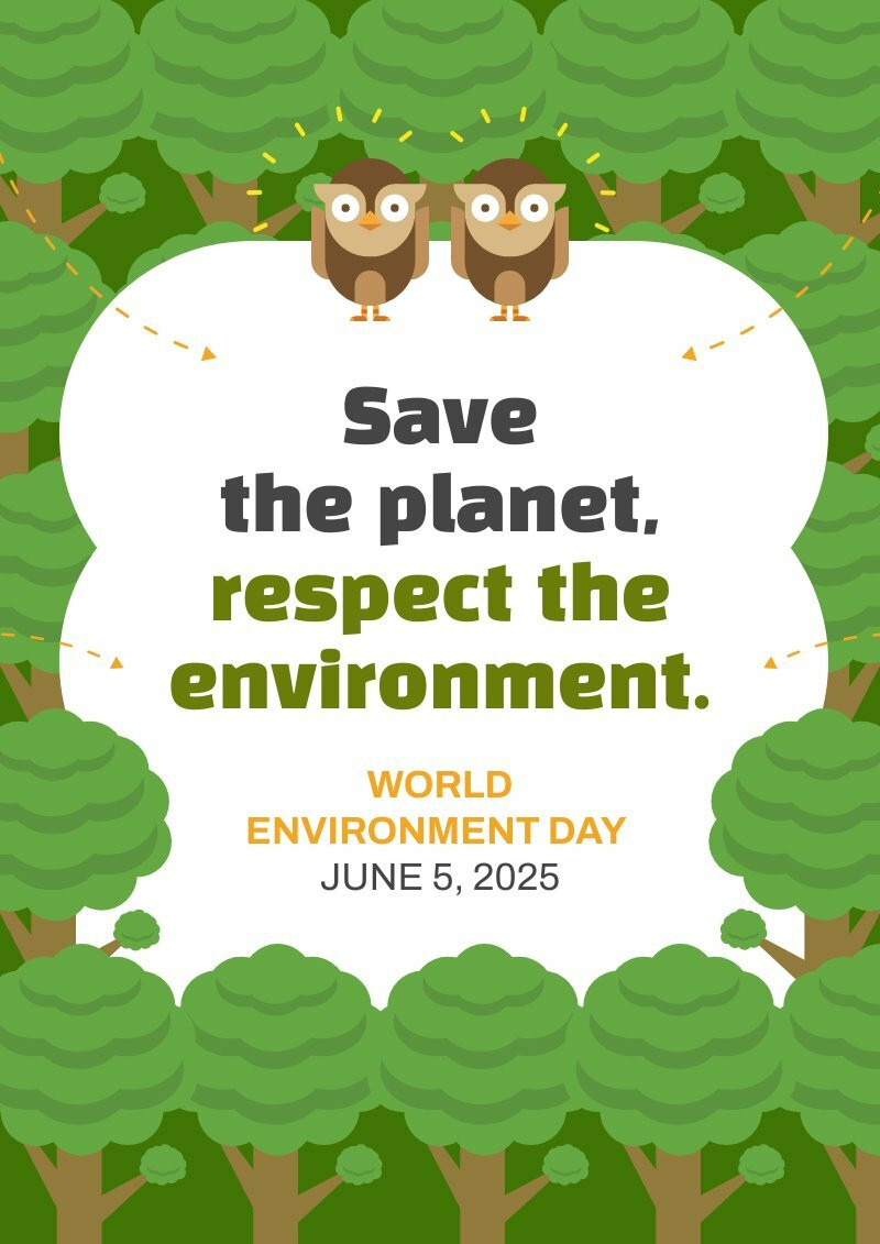 Environment Day - Piktochart