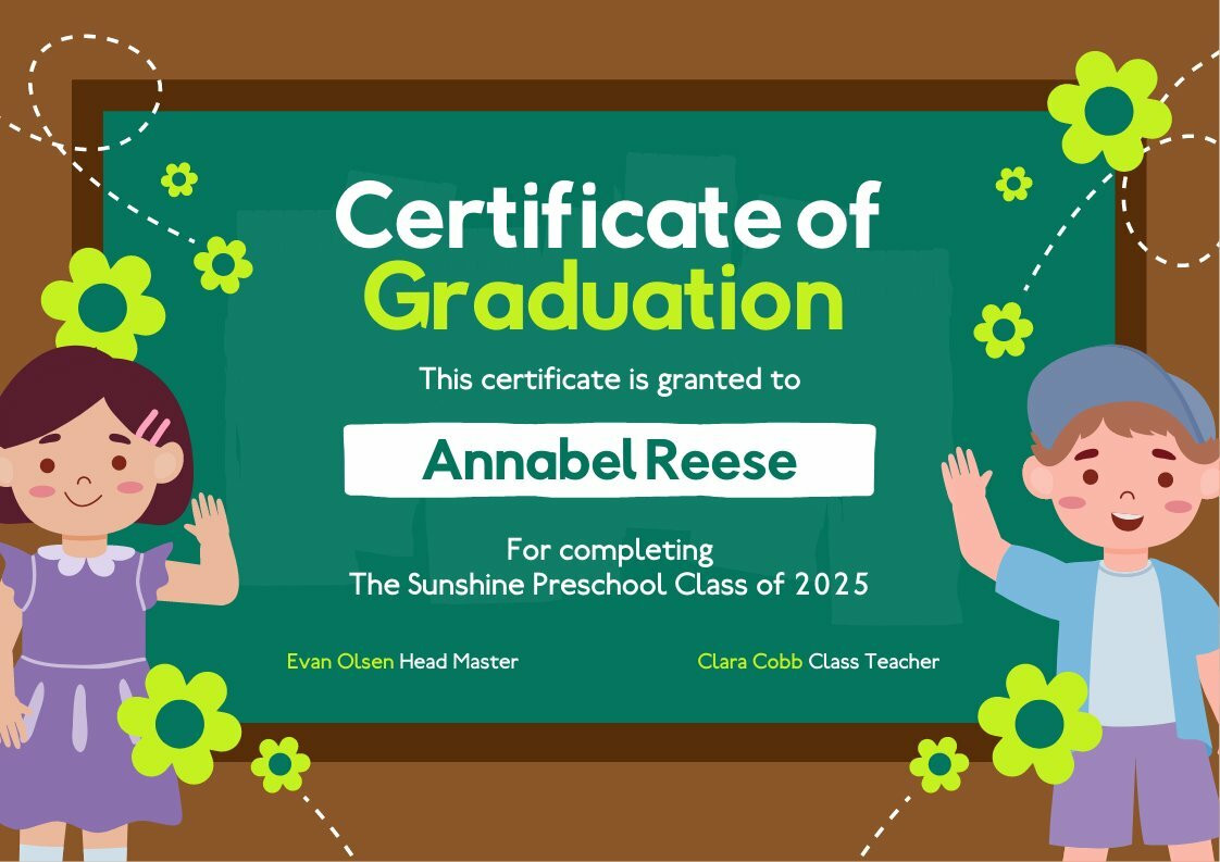 nursery-graduation-certificate-piktochart