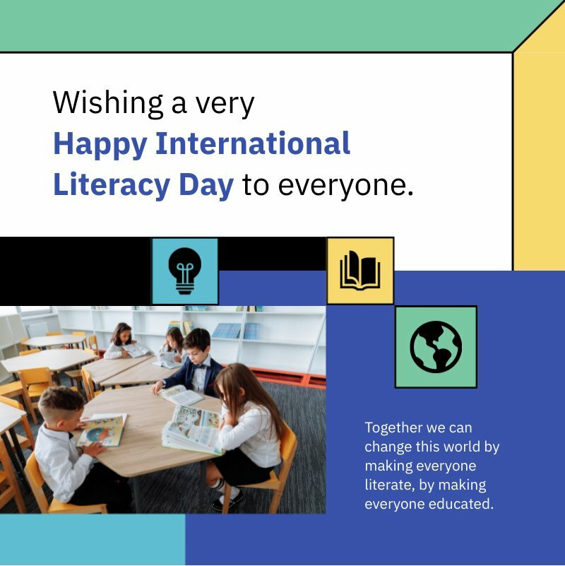 Literacy Day Quotes Instagram Post