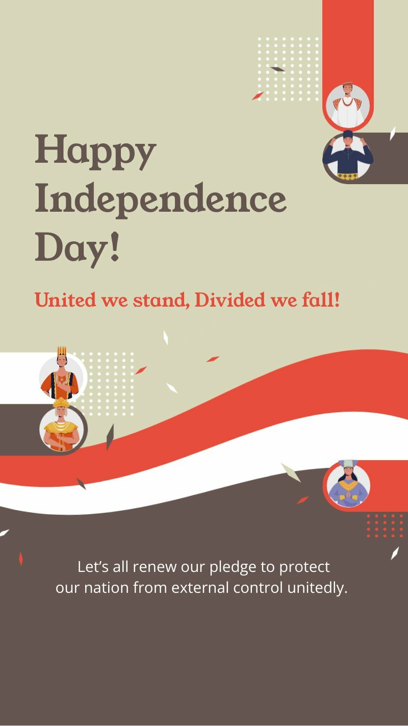 Indonesia Independence Day Celebration Instagram Story