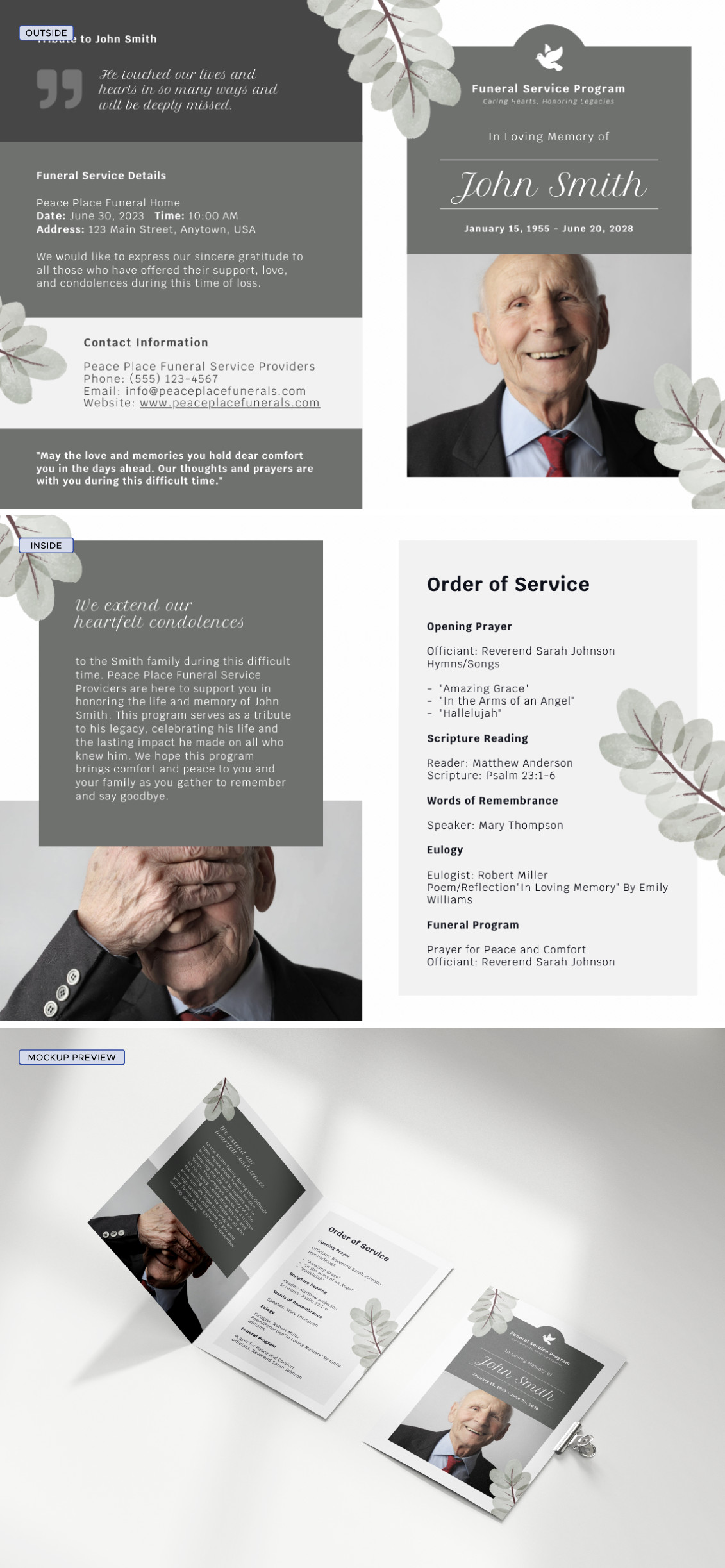 Funeral Order of Service