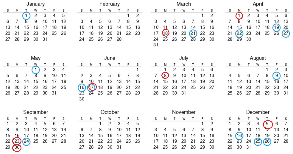 your 2019 public holiday and long weekend planning made easy