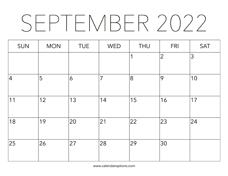 September, 2022