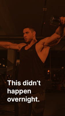 5 Step Fitness Transformation Journey video template preview