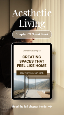 Aesthetic eBook Chapter Sneak Peek video template preview