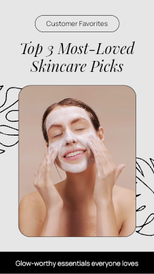 Customer Favorites Top 3 Picks video template preview