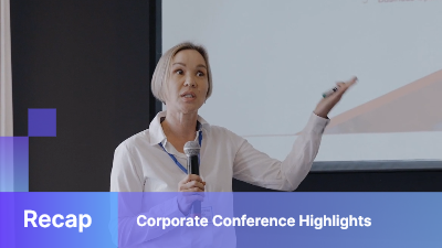 Recap Corporate Conference Highlights video template preview