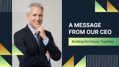 CEO Message Brand Vision 2026 video template preview