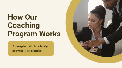 Coaching Program How It Works video template preview