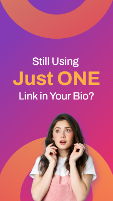 Link in Bio Online Workshop Promo video template preview